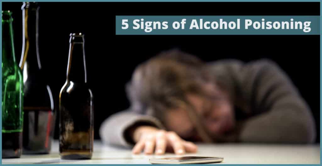 signs of alcohol poisoning