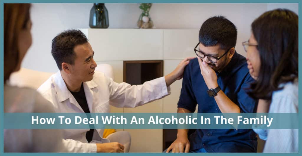 how to deal with an alcoholic in the family