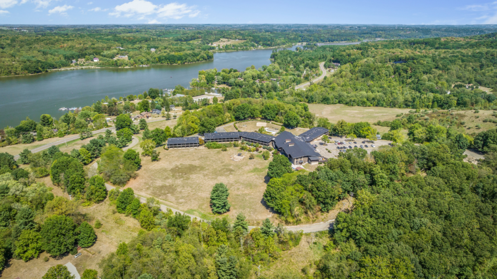 The Bluffs aerial photo