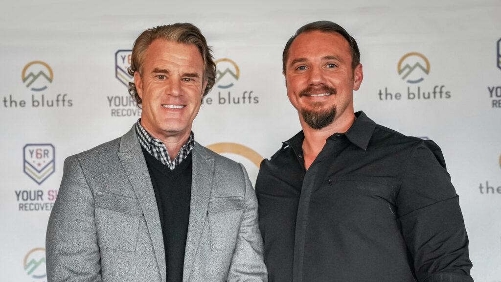 Veteran Kyle Morgan and Dr. Wind At The Bluffs